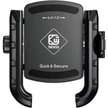 Merpa Kewig Quick&secure Titreşim Modüllü Telefon Tutucu Gidon ve Ayna Bağlantılı