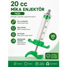 Göktulpar 20 cc Mika Enjektör Yeşil