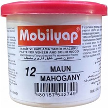 mobilyap Maun Ahşap Mobilya Parke Tamir Dolgu Macunu Çatlak Çizik Giderici Kullanıma Hazır 200 gr