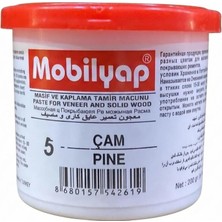 mobilyap Çam Ahşap Mobilya Parke Tamir Dolgu Macunu Çatlak Çizik Giderici Kullanıma Hazır 200 gr