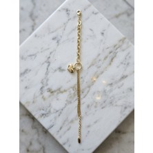 Attaleia Shop Kalp Figürlü Modern Zincir Bileklik Şık Kadın Aksesuarı