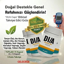 5 Kutu D.I./A Giritli Metin Efendi Detoksifikasyon Sürecini Destekleyen (D.i./a) Takviye Edici Gıda 5 x 15 Caps Detox Çay Hediyesiyle