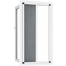 Sineklikstore Akordiyon Pileli Pencere Sinekliği – 70 x 140 cm – Demir, Ahşap, Çelik, Pimapen ve Alüminyum ile Uyumlu