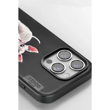 Colezium Venco  Iphone 16 Pro Perma Desenli Kapak - Lacivert