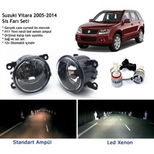 Bagajon Suzuki Vitara 2005-2014 Beyaz LED Xenon Sis Farı Seti