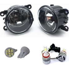 Bagajon Renault Kangoo Iı 2009 Beyaz LED Xenon Sis Farı Seti