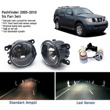 Bagajon Nissan Pathfinder 2005-2010 Beyaz LED Xenon Sis Farı Seti