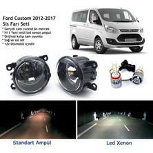 Bagajon Custom 2012-2017 Beyaz LED Xenon Sis Farı Seti