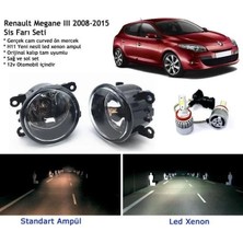 Bagajon Renault Megane Hb 2008-2015 Beyaz LED Xenon Sis Farı Seti
