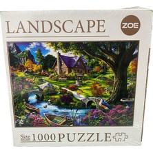 Zoe 1000 Parça Hidden Valley Puzzle 1271