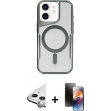 Pileli Store Pilelistore™ iPhone 11 Kılıf Yadigar Klasik Özel Seri - Siyah 3D Antistatik Mat Seramik Nano Ekran Koruyucu + Raze Metal Kamera Lens - Gs