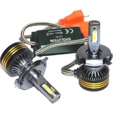 Bagajon Evolution Peugeot 106 H4 Far Beyaz LED Xenon 22000 Lümen
