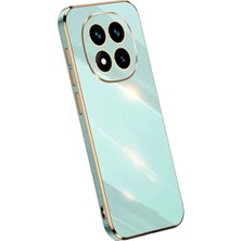 Mudanis Xiaomi Redmi Note 14 Pro 5g Kılıf Volet Silikon - Açık Yeşil