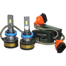 Bagajon Evolution Mazda Cx-5 2013-2022 Sis Farı H11 Beyaz LED Xenon 22000 Lümen