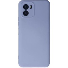 SDT Newface Vivo Y15S Kılıf Nano Içi Kadife Silikon - Lila