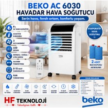Beko Iyonizer Özelliği Sayesinde Negatif Iyon Işlevine Sahip Havadar Uzaktan Kumandalı Iyonizer Hava SOĞUTUCU(ACB6030)