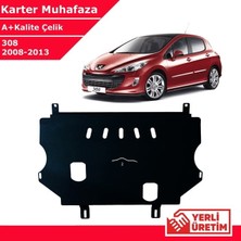 Bagajon Peugeot 308 2008-2013 Çelik Karter Muhafaza Çelik Koruma Sacı A+ Kalite Yerli Üretim