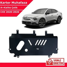 Bagajon Citroen C4X 2021-2026 Çelik Karter Muhafaza Çelik Koruma Sacı A+ Kalite Yerli Üretim