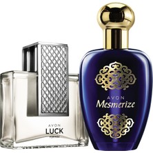 Avon Luck Erkek Parfüm ve Mesmerize Kadın Parfüm Paketi