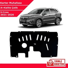 Bagajon Suzuki S-Cross 2021-2026 Çelik Karter Muhafaza Çelik Koruma Sacı A+ Kalite Yerli Üretim