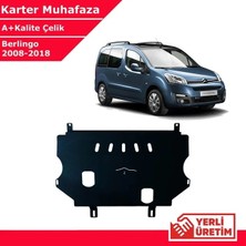 Bagajon Citroen Berlingo 2008-2018 Çelik Karter Muhafaza Çelik Koruma Sacı A+ Kalite Yerli Üretim