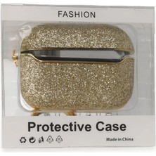 SDT Newface Apple Airpods Pro (1.nesil) Spell Simli Kılıf - Gold