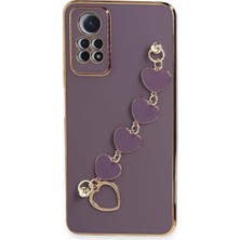 SDT Newface Xiaomi Redmi Note 12 Pro 4g Kılıf Esila Silikon - Mor