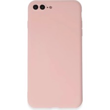 SDT Newface Apple iPhone 7 Plus Kılıf First Silikon - Rose Gold
