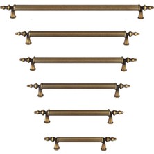 Gürçay Hırdavat Sude Çubuk Kulp Antik - 2 Adet 192 mm
