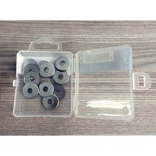 Gürçay Hırdavat Gürçay Vida Pulu Saç Rondela 4-5-6-8-10-12MM (20 Adet ) 6 mm