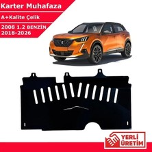 Bagajon Peugeot 2008 1.2 Benzinli 2018-2026 Çelik Karter Muhafaza Çelik Koruma Sacı A+ Kalite Yerli Üretim