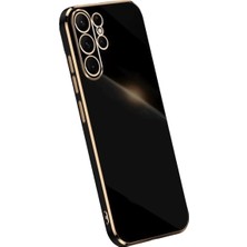 SDT Newface Samsung Galaxy S25 Ultra Kılıf Volet Silikon - Siyah