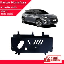 Bagajon Peugeot 208 Iı 2021-2026 Çelik Karter Muhafaza Çelik Koruma Sacı A+ Kalite Yerli Üretim