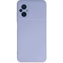 SDT Newface Xiaomi Poco M5 Kılıf Nano Içi Kadife Silikon - Lila