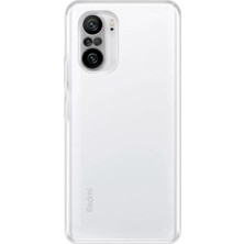 SDT Newface Xiaomi Poco F3 Kılıf Deluxe 2mm Şeffaf Silikon - Şeffaf