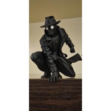 Marchen Collection Spider Noir Örümcek Adam, Bilgisayar ve Masa Dekoratif Koleksiyon Figürü, Spider Noir 3D Biblo 10 cm
