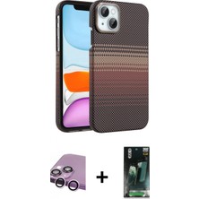 Pileli Store Pilelistore™ iPhone 14 Pro Max Kılıf Odak Prime - Siyah 18D Cam Ekran Koruyucu + Raze Metal Kamera Lens - Gs