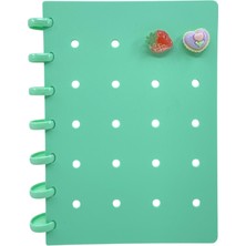 Elit Crotus B6 Disk Spralli Defter Yeşil