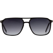 Benx Sunglasses 9060-C10 Polarize Unısex Kadın Erkek Geometrik Çerçeveli Güneş Gözlüğü