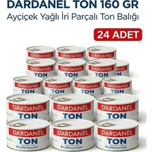 Dardanel Profesyonel Ayçiçek Yağlı İri Parçalı Ton Balığı 160 gr x 24 Adet