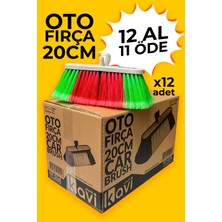 KEP Oto Fırça 20CM 12LI Koli - 12 Al 11 Öde - Otomobil Yıkama Fırçası, Hortum Girişli Araba Fırçası