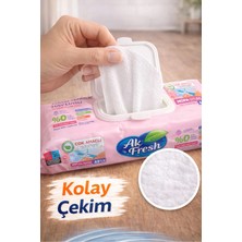 KEP Mop Bezi, 2 Adet 48’li - Mop Islak Mendili - Gül Kokulu - Tüm Zeminler