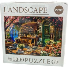 Zoe 1000 Parça  Firede Cafe Puzzle 9514