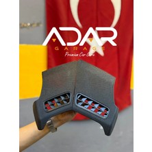 ADAR GARAGE Premium Car Care Mercedes Benz W210 Torpido Hoparlör Kapağı Sağ Sol Takım ABS Plastik Ön Göğüs Hoparlör Izgarası