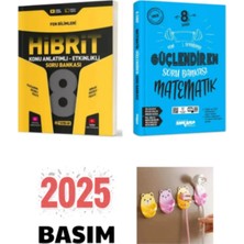 Ankara Yayıncılık Hız 8.sınıf Hibrit Fen Konu Anlatım + Ankara Güçlendiren Matematik Setkitap Ayıcık Fiş Tutucu