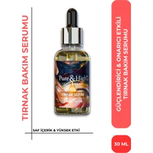 Pure & High Tırnak Serumu 30 ml – Güçlendirici, Kırılma Karşıtı & Hızlı Uzama Destekleyici