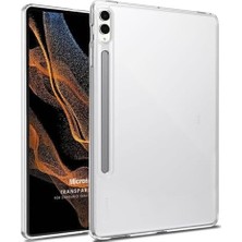 SDT Group Galaxy Tab S9 Fe+ Için Kılıf Transparent Soft Şeffaf [galaxy Tab S9 Fe+ ile Uyumlu Kılıf - Şeffaf]