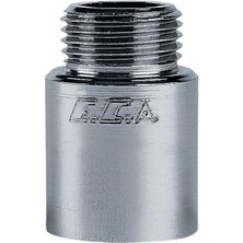 Eca 1/2 3cm Uzatma Krom (Musluk Uzatma) 102134017 Pirinç E.c.a