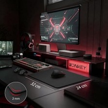 SDT Group Pro - Dikişli Mouse Pad Gaming, Oyuncu Gamer Mousepad, Ofis Tipi Mouse Ped, Orta Boy Fare Altlığı, Gaming Mouse Pad (32X24 cm - M)