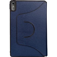 SDT Group - Tab P11 11.5" (2.nesil) ile Uyumlu Fest Dönebilen Standlı Kılıf-Lacivert 2